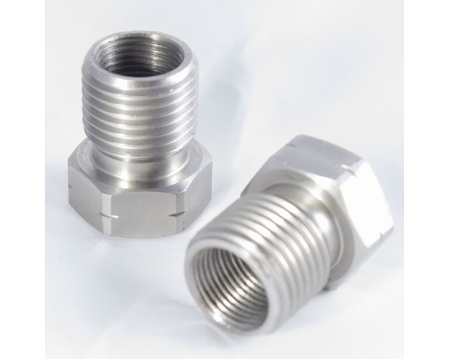 Купить фитинг \"мама\" внутренняя М12х1, внешняя М16 х 1.5 Hel